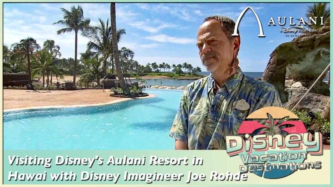Visiting Disney's Aulani Resort in Hawai with Disney Imagineer Joe Rohde