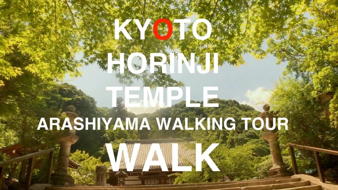 Kyoto Horinji Temple  Arashiyama Walking Tour Walk / 京都 法輪寺 嵐山歩き旅 散歩