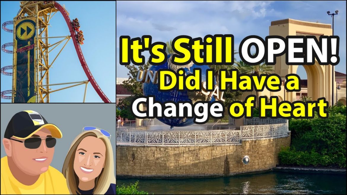 What's New?  Universal Park Updates!  Universal Changes Their Mind But Do I Have a Change of Heart?