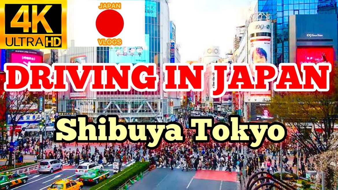 driving in downtown tokyo minato city to shibuya city 4k videos 2022