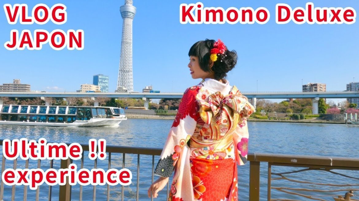 VLOG JAPON #13 Immersion ultime: Louer un kimono noble Furisode & Hakama à Asakusa, Best experience!