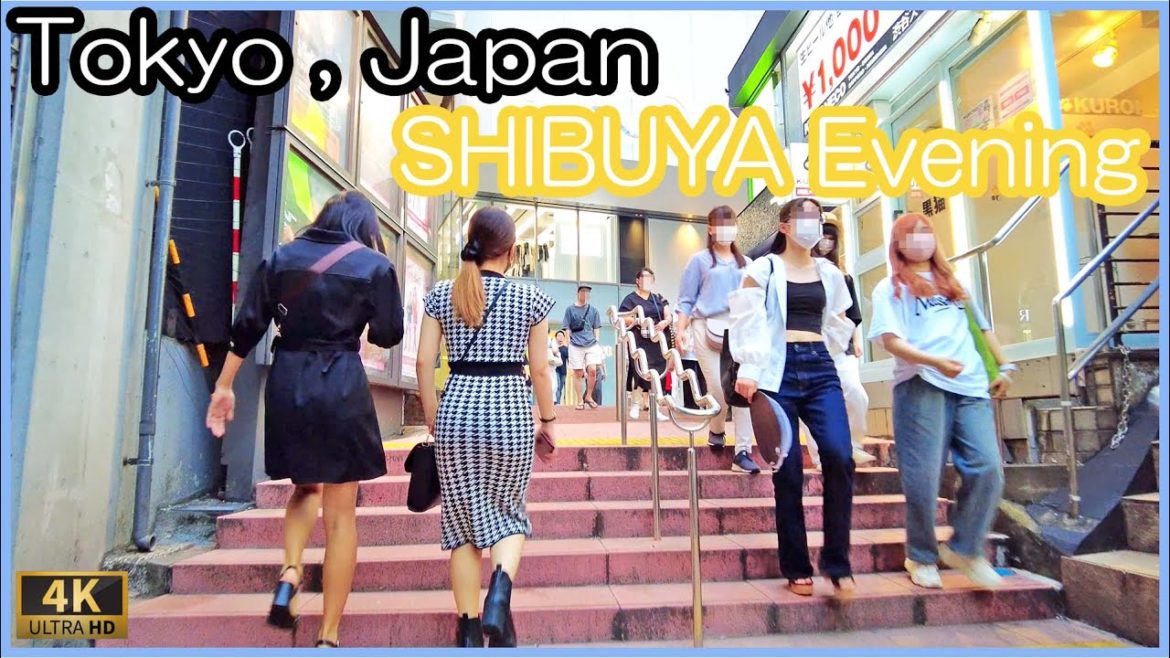 Tokyo walk 4K,Japan - SHIBUYA walking tour 2022 , shibuya scramble , 渋谷 散歩