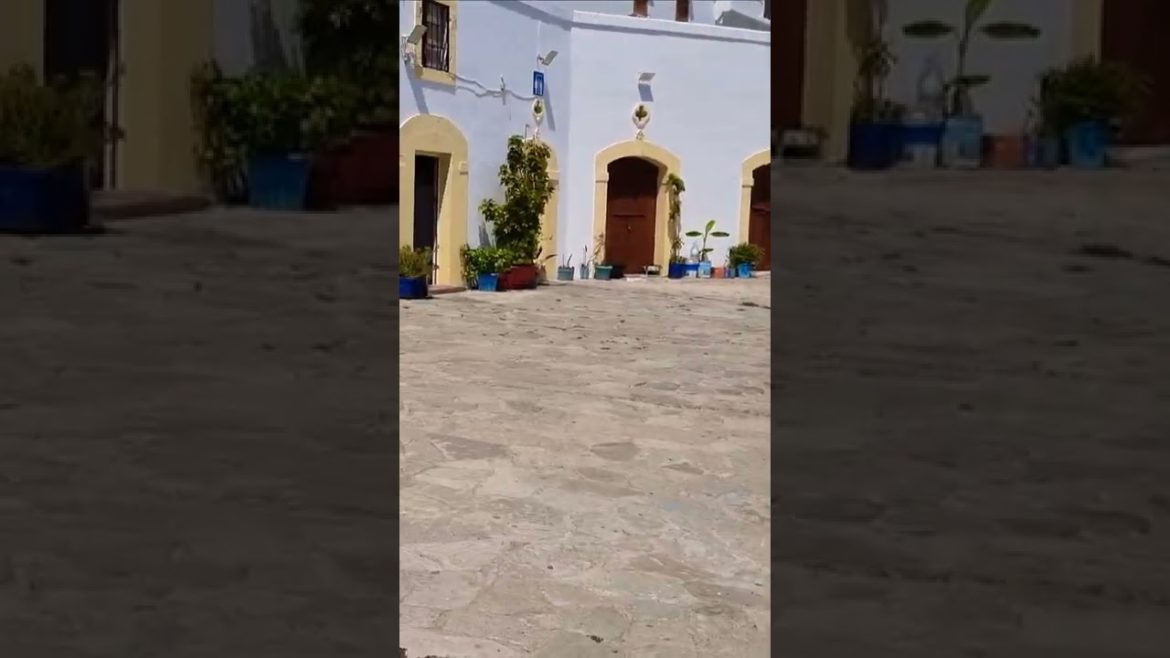 [4K] Walking Tour Of BAB EL MARSA 😍🏰(Tangier, Morocco) #shorts #youtubeshorts #summer #travel