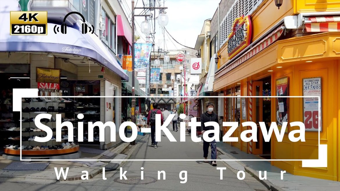 [4K/Binaural Audio] Shimo-Kitazawa Walking Tour - Tokyo Japan