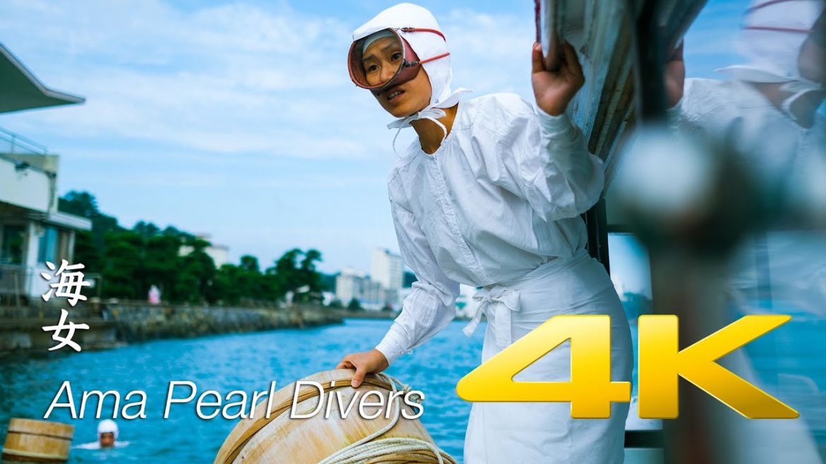 Ama Pearl Divers - Mikimoto Pearl Island - 海女 - Ise Shima - 4K Ultra HD