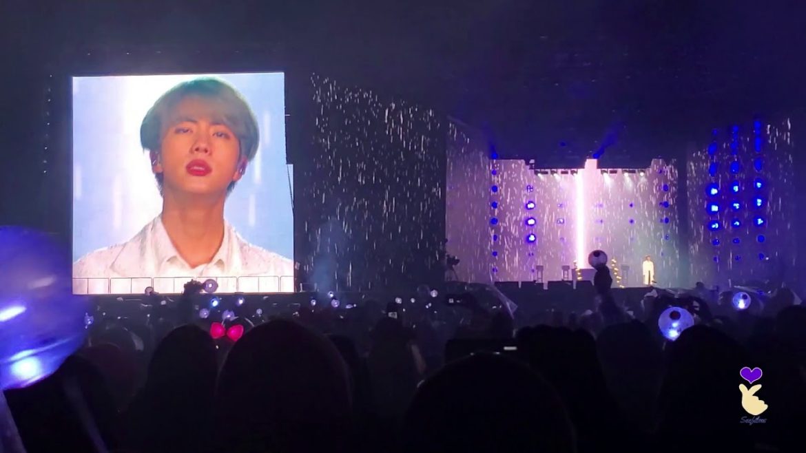 BTS LY Speak Yourself Tour Chicago Day 2: Jin Epiphany