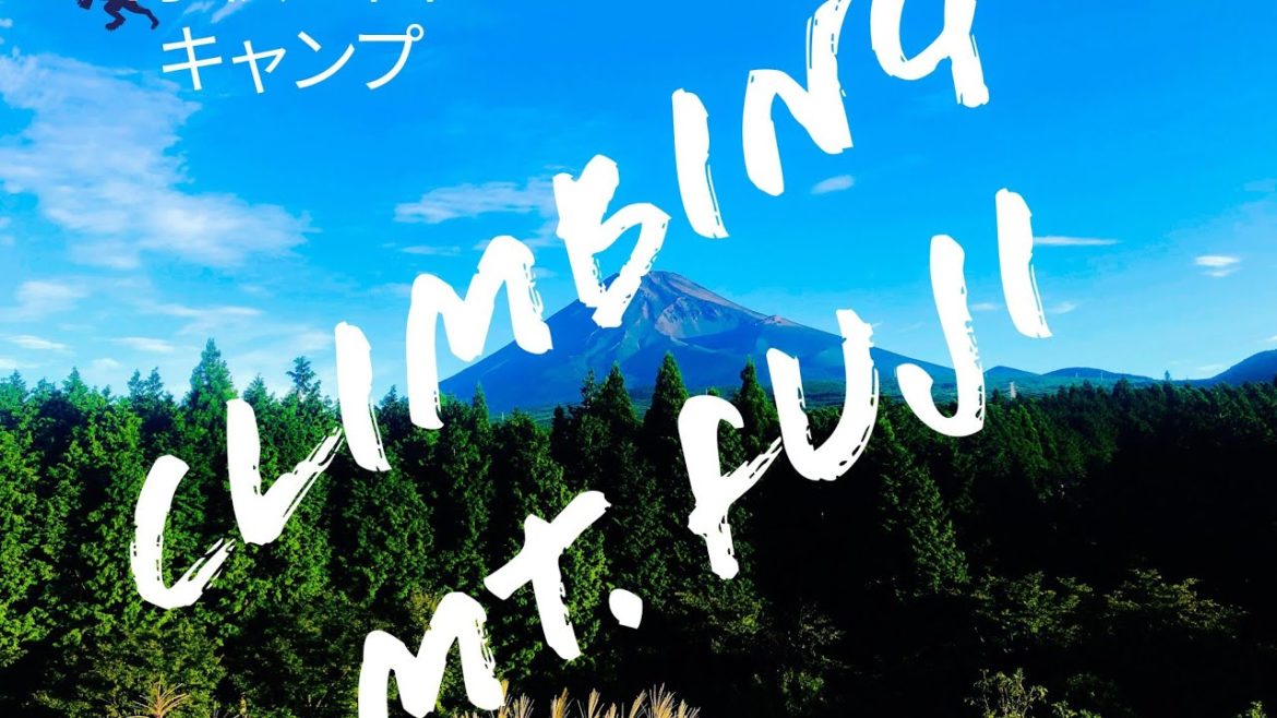 Camping + Climbing Mt. Fuji || Japanese Language School Tour || 富士山||