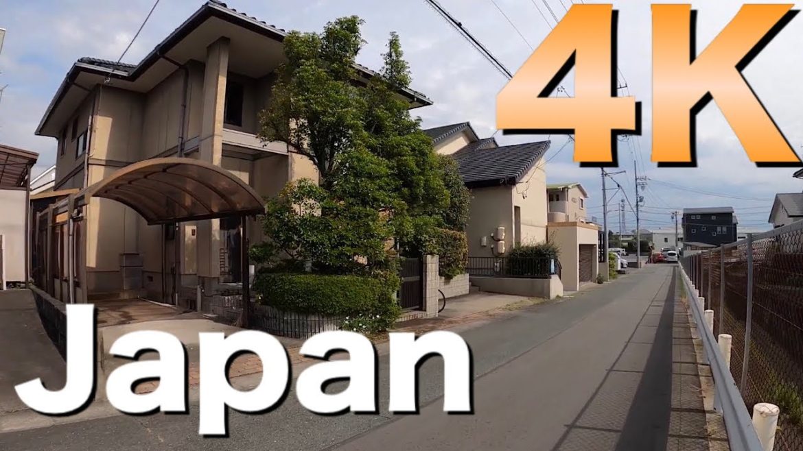 Countryside virtual tour/जापान में ब्लॉग चलना /slow tv style,walk in Japan old town/Spring SHIZUOKA