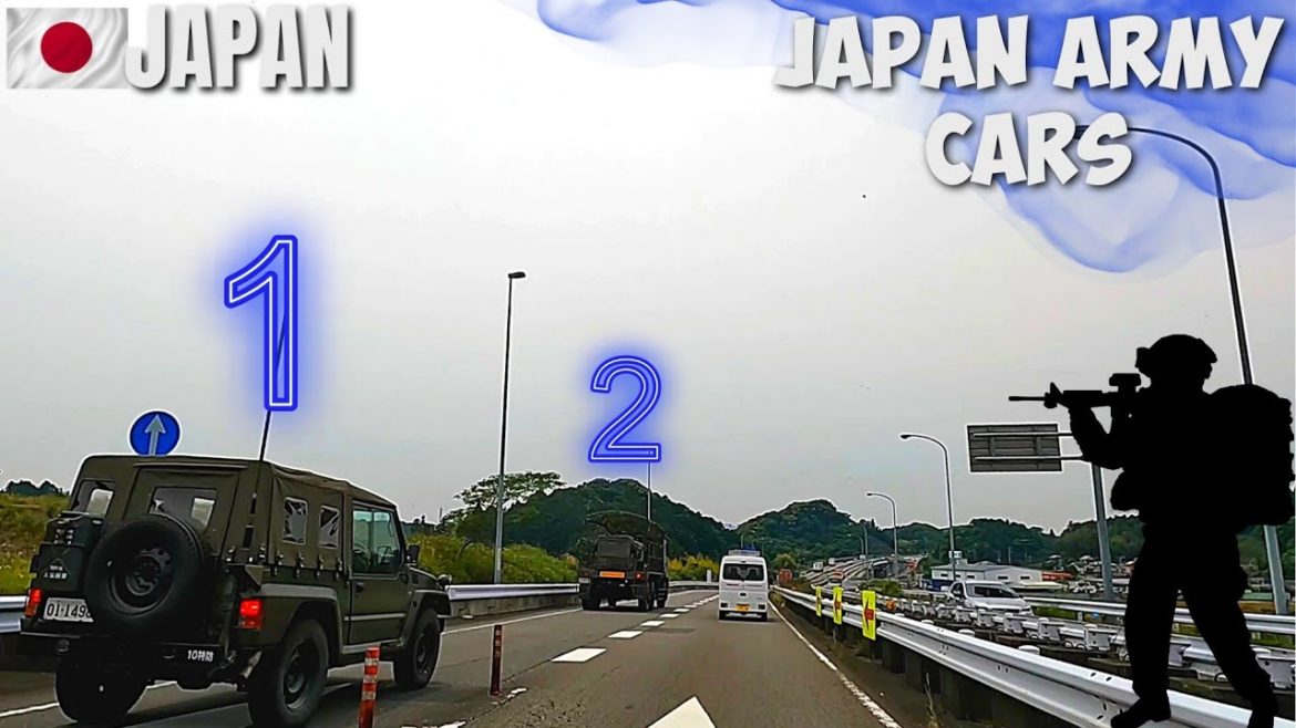 Dirigindo na rodovia 1 em Shizuoka – JAPÃO Dirigindo na rodovia 1 em Shizuoka - JAPÃO