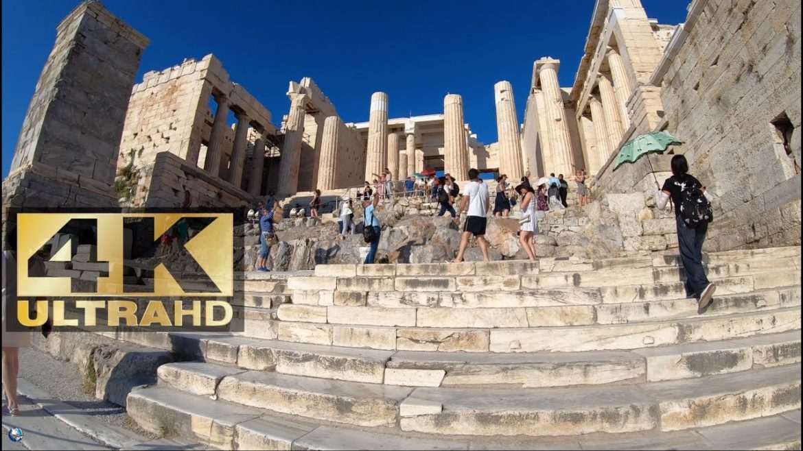 Greece Acropolis 4K