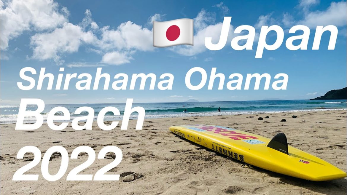 JAPAN🇯🇵 Popular beach! /Shirahama Ohama Beach, Shimoda City, Shizuoka/Summer 2022!