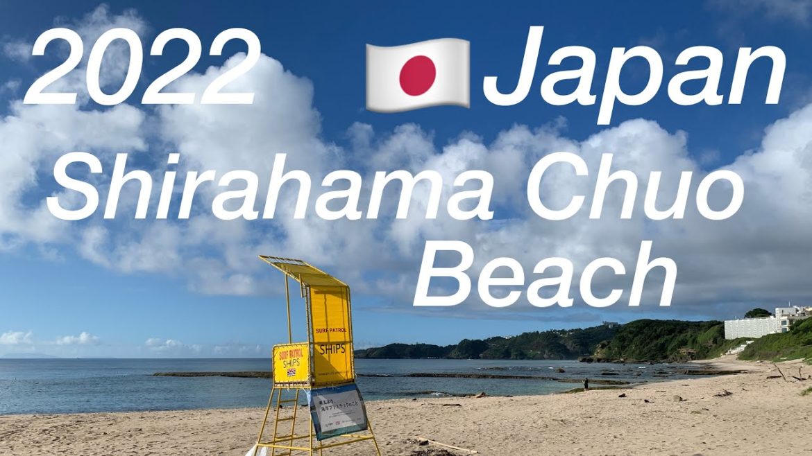 JAPAN🇯🇵Shirahama Chuo Beach /Shimoda City, Shizuoka, Japan