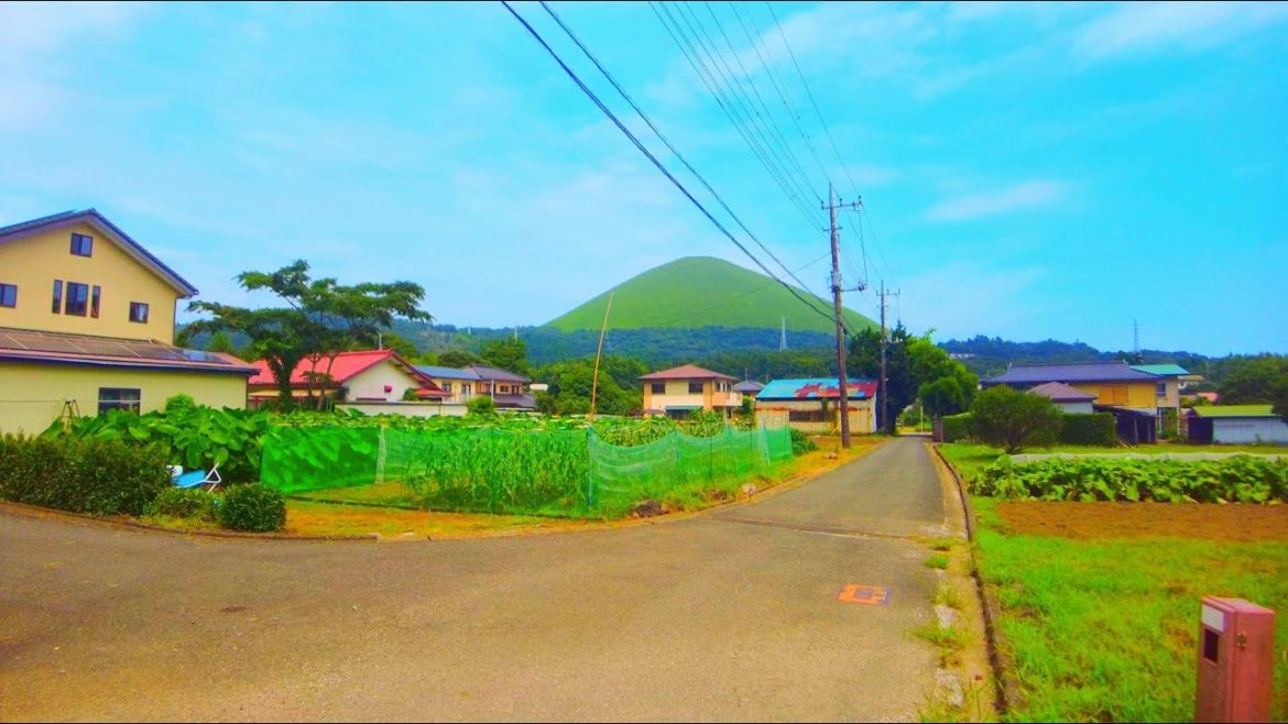 Japanese Countryside Walking［4K JAPAN］Neighborhood Walking Tour in Suburban Shizuoka