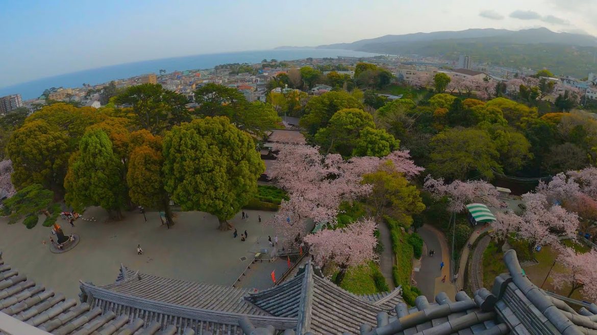 Kanagawa Walk - Odawara Castle - 4K