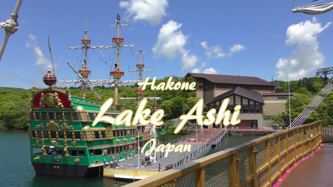 Lake Ashi, Hakone, Japan 芦ノ湖 [4K]