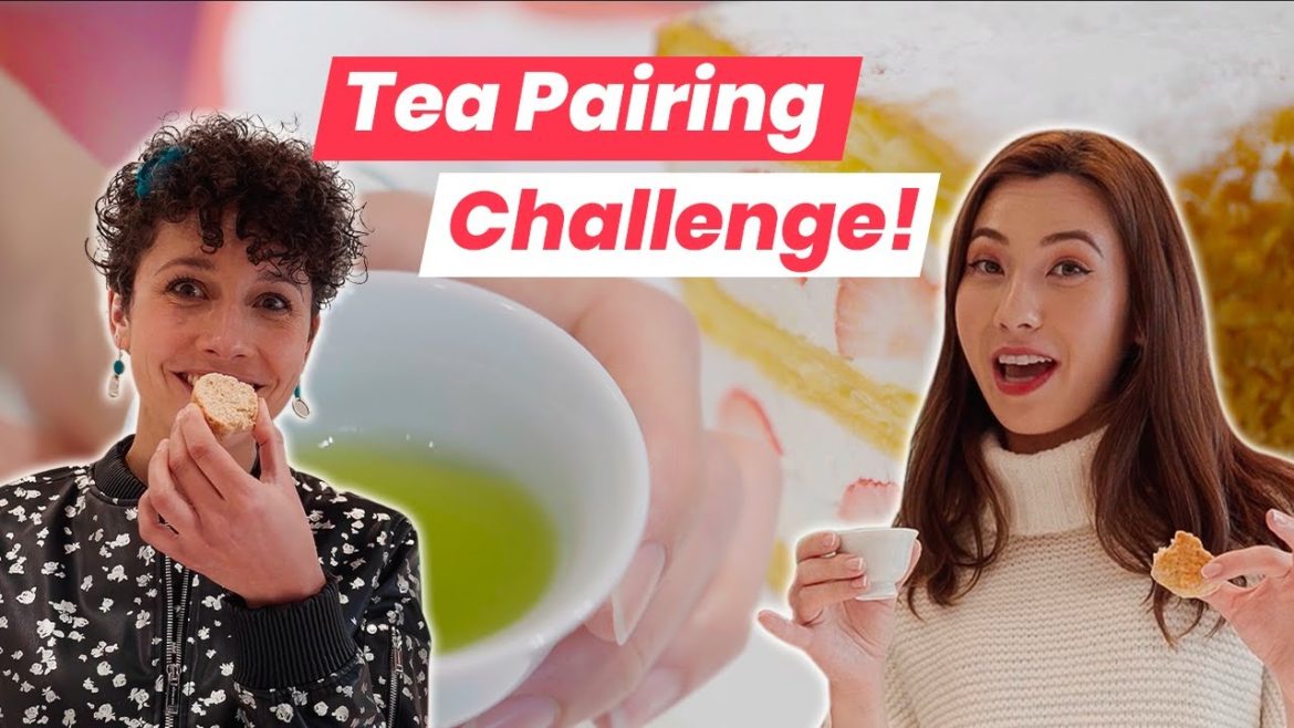 Surprise Japanese TEA PAIRING CHALLENGE with Shizuka & Phoebe Surprise Japanese TEA PAIRING CHALLENGE with Shizuka & Phoebe
