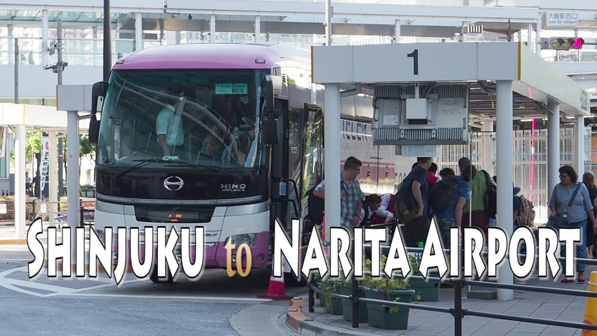 TOKYO.| Shinjuku to Narita Airport by WILLER BUS. [4K]