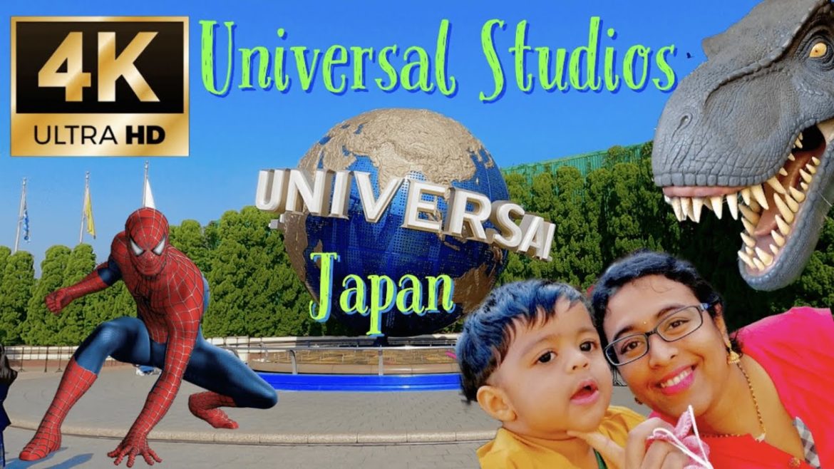 Universal Studios Japan tour in 4K | USJ City Walk | Osaka Japan