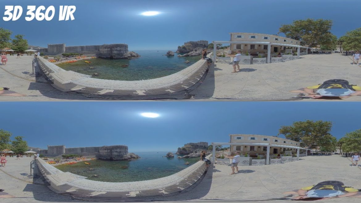 VR 3D 360 King's Landing House of the Dragon - Game of Thrones. Dubrovnik with no filters. pt.2