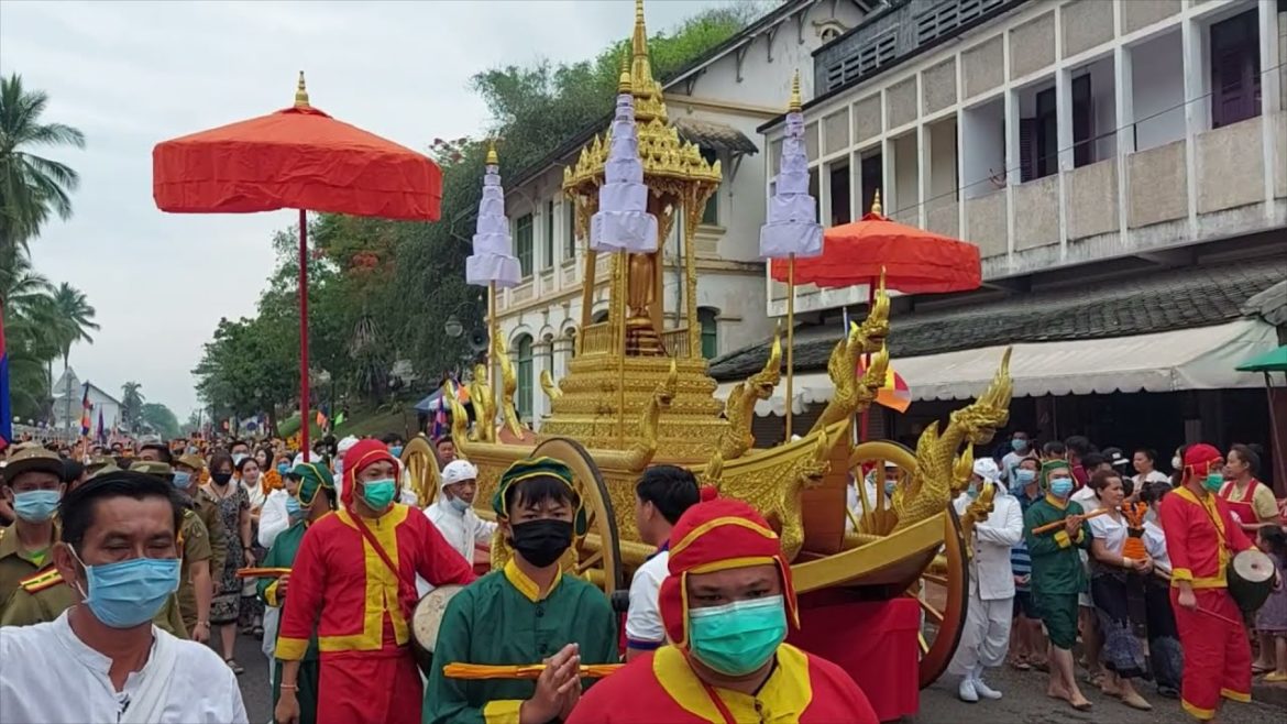 ຂະບວນແຫ່ພະບາງ 2021||Procession Of Prabang Buddha || Royal Buddha Image Of Laos || Lao Culture