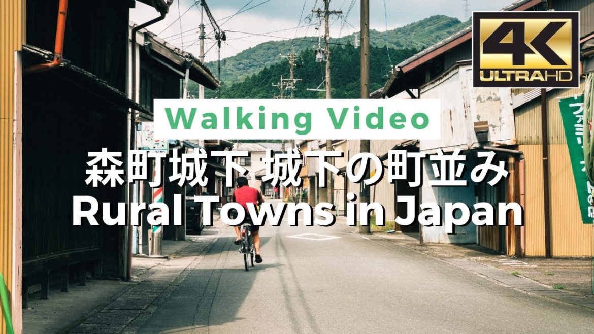 【4K】Rural Towns in Japan – 森町城下 城下の町並み Walking tour / Japan / DJI Pocket 2 【4K】Rural Towns in Japan - 森町城下 城下の町並み Walking tour / Japan / DJI Pocket 2