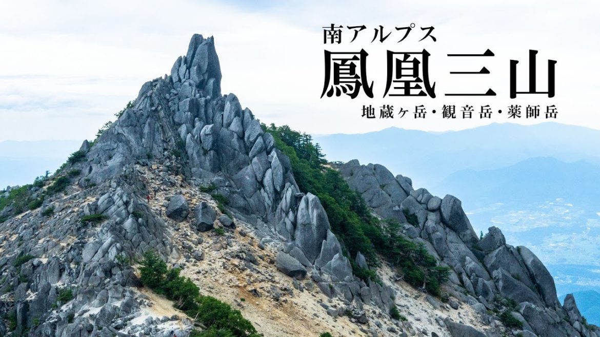 【テント泊登山】キツイけど超お勧め！南アルプス 鳳凰三山 （地蔵ケ岳・観音岳・薬師岳）/ ドンドコ沢コースで登る / オベリスクは最高にカッコ良かった！