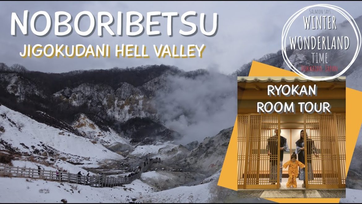 Hell Valley in the Devils Town Noboribetsu – "Japan Winter Wonderland" Hell Valley in the Devils Town Noboribetsu - "Japan Winter Wonderland"