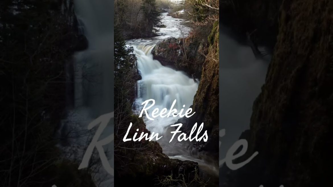 Reekie Linn Falls and the Legend of the Black Dog - Scotland