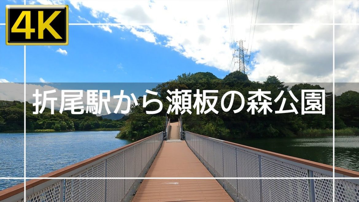 【2022年8月】JR折尾駅から瀬板の森公園まで歩いてみた【4K】 【2022年8月】JR折尾駅から瀬板の森公園まで歩いてみた【4K】