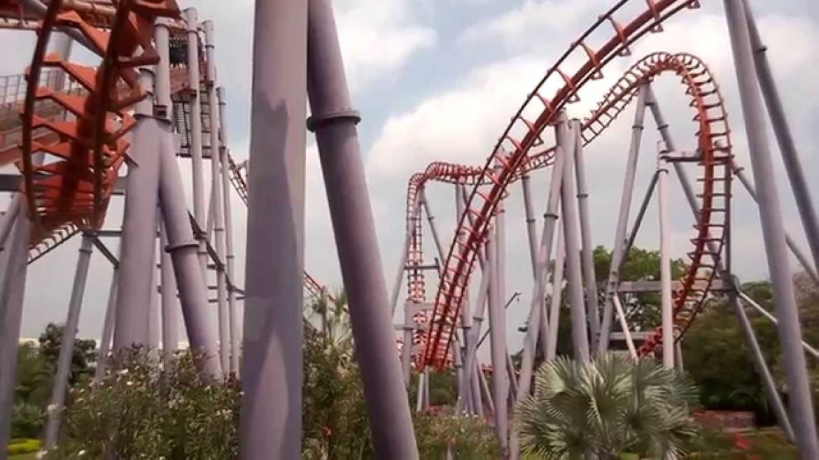 Vortex (Vekoma),Siam Park City,Bangkok,Thailand