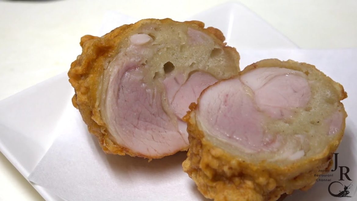 Japanese Street Food - Japanese fried chicken - Sapporo Japan