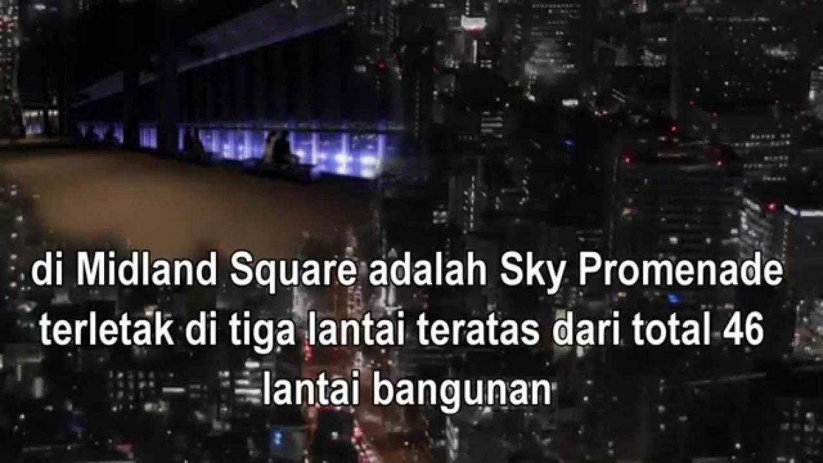 Japan Trip: Sky Promenade pemandangan malam Nagoya yang mengesankan.