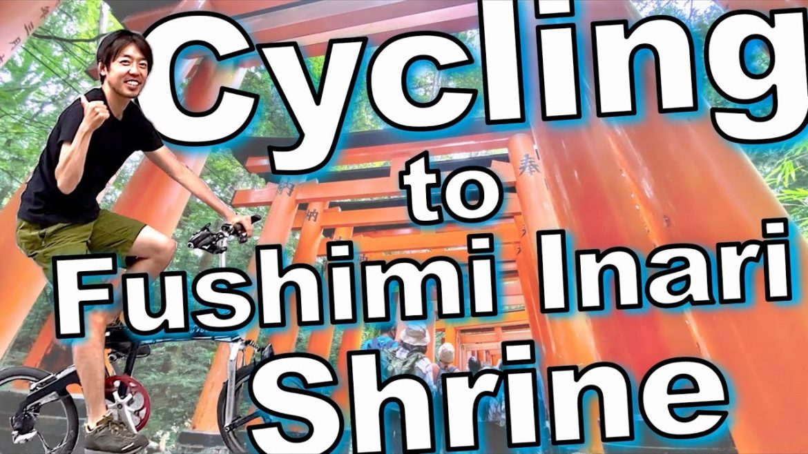 20min Cycling from Kyoto Station to Fushimi Inari Shrine