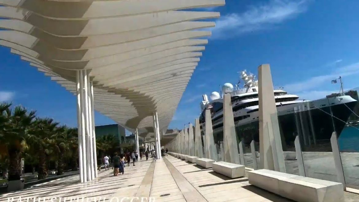 Malaga-Spain,City Walk,Walking tour, Travel video, Virtual tour,Part-2 #RATHESHTHEVLOGGER
