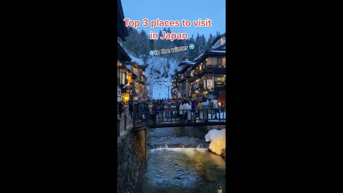 Top 3 Places To Visit In Japan During Winter ❄