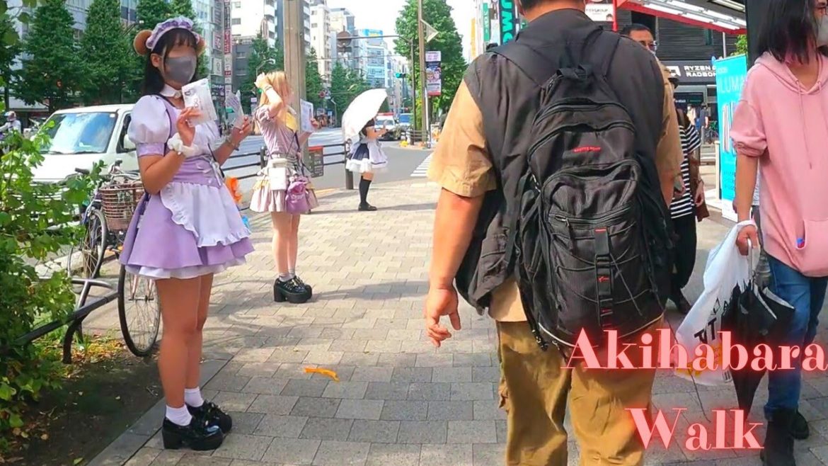 Akihabara, Tokyo, Japan walking tour.【4K ASMR】8.2022 Akihabara, Tokyo, Japan walking tour.【4K ASMR】8.2022