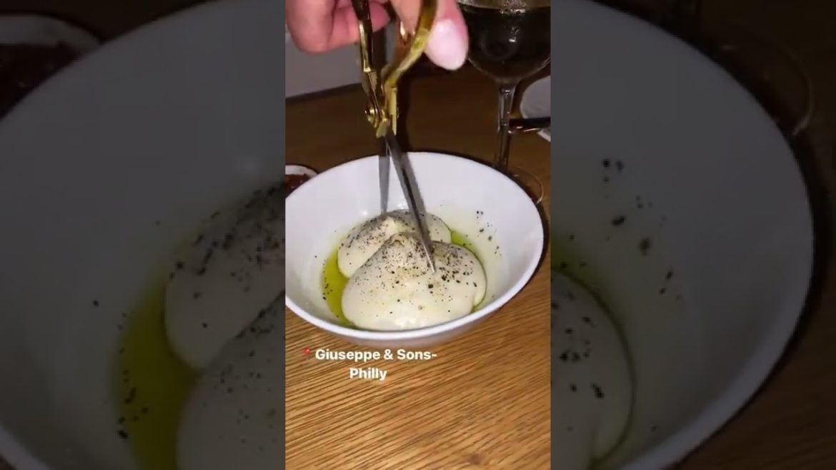 Hand pulled mozzarella never disappointsphilly mozzarella cheese  eats   vacation   Copy 11