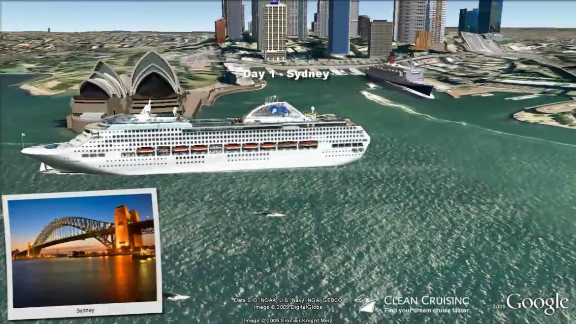 Sun Princess video "12 nt New Zealand cruise" ex Sydney
