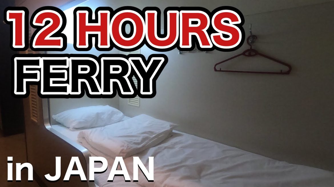 Take a comfortable trip on a Japanese Ferry