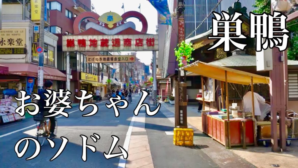 【🇯🇵4K】♫商店街を歩く　~巣鴨地蔵通り商店街~　おばあちゃんのソドム　東京都豊島区【SUGAMO in TOKYO】