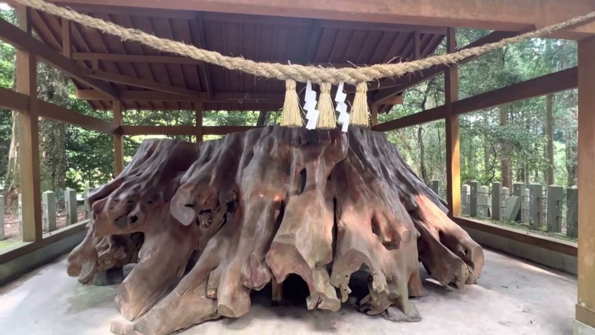 熊本 阿蘇 国造神社 Kokuzo shrine in Aso in Japan