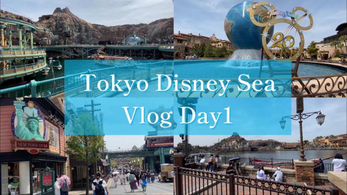 【Japan vlog  #2】(ENG) Tokyo Disney Sea / Day 1