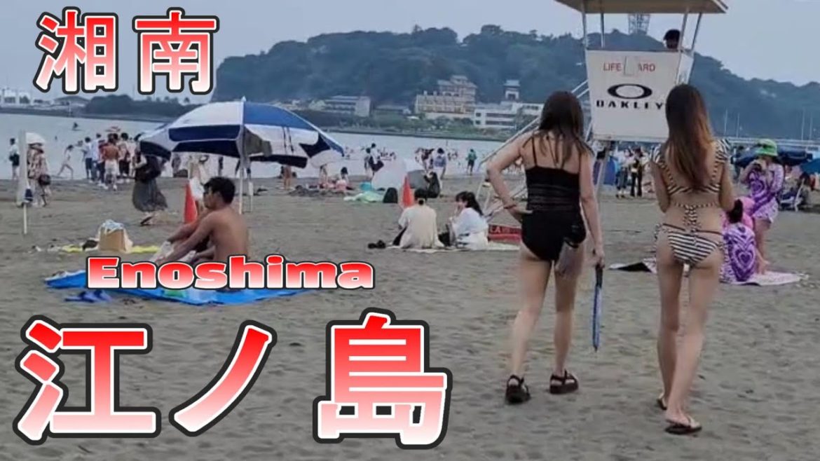 2022/8  江ノ島 片瀬西浜浜海水浴場②『The Best Summer Destination Beach Near in Tokyo 』