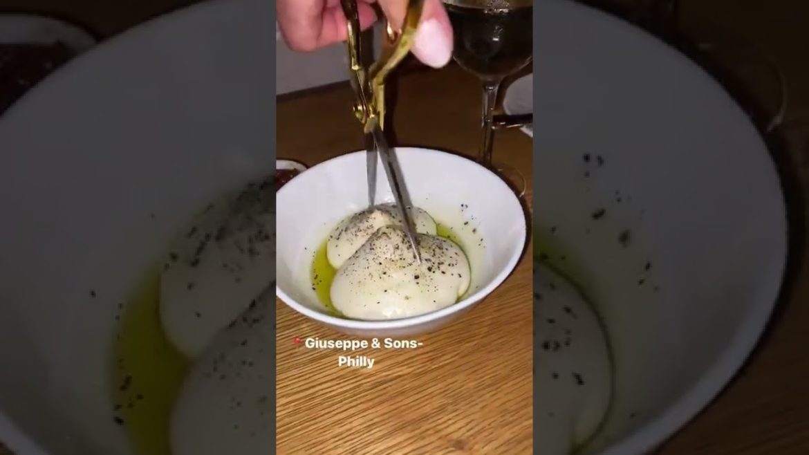 Hand pulled mozzarella never disappointsphilly mozzarella cheese  eats   vacation   Copy 3