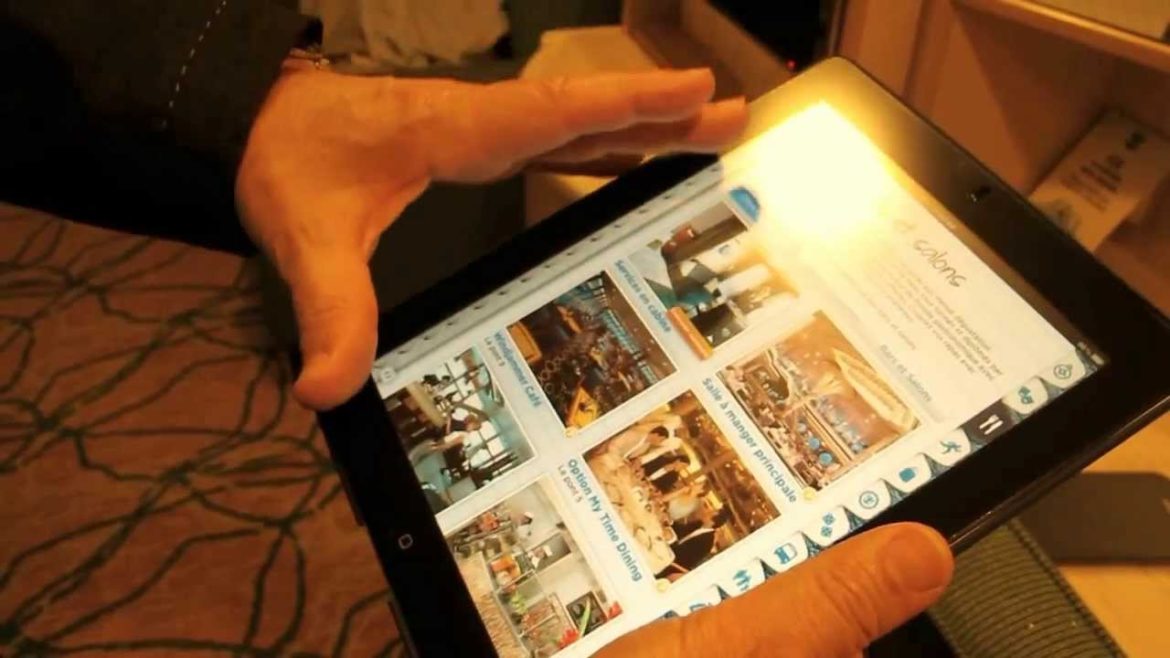 "Legend of the seas" : l'iPad pour la Suite dans les idées...