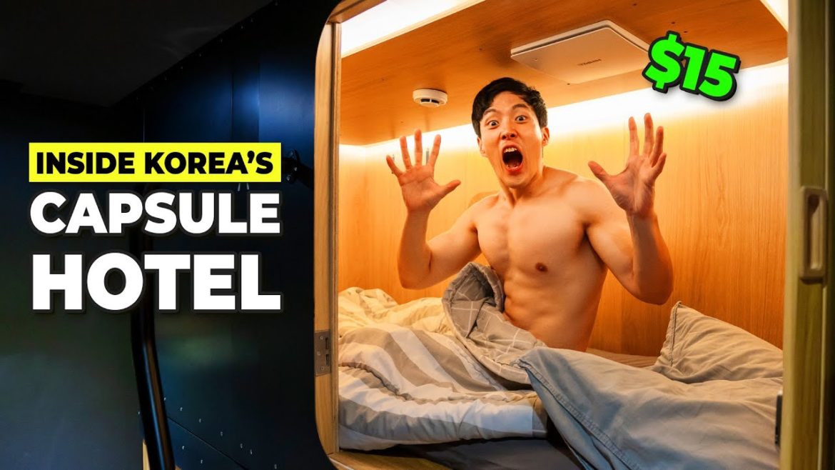 SEOUL CAPSULE HOTEL TOUR | $15 a Night