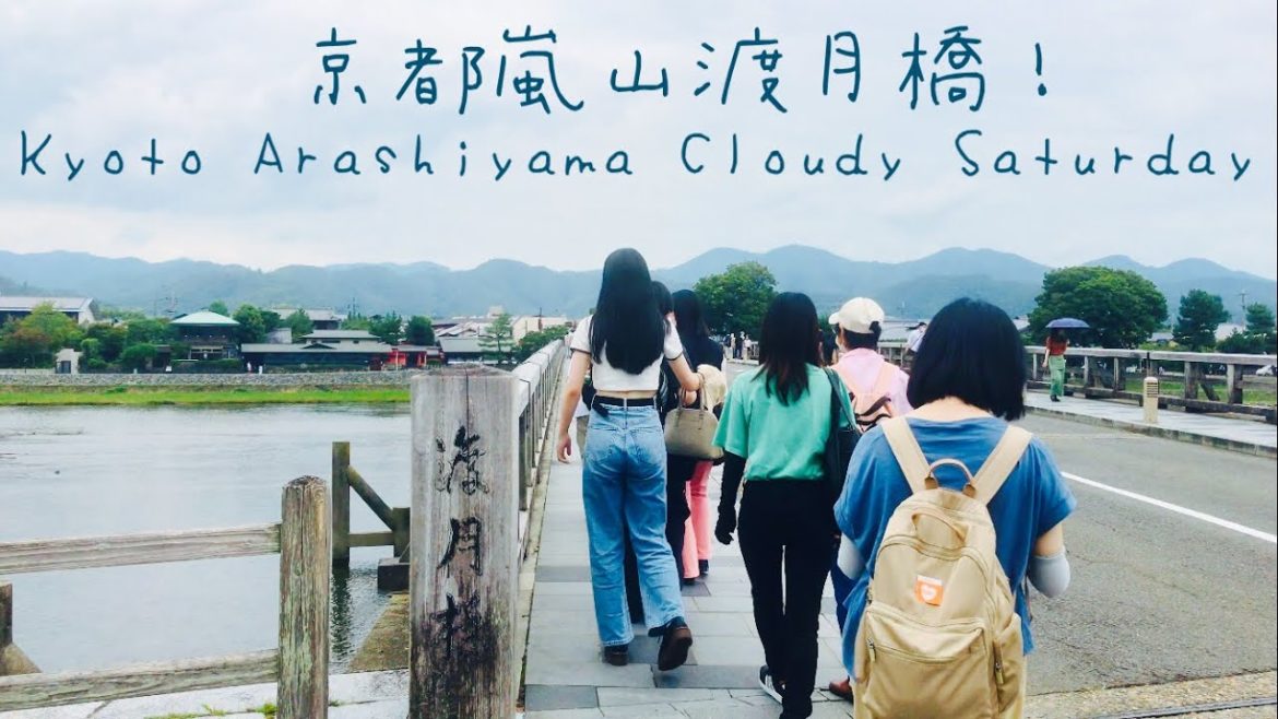 微妙な天気の京都嵐山☁️ Kyoto Arashiyama Cloudy Saturday 2022年8月27日(土)