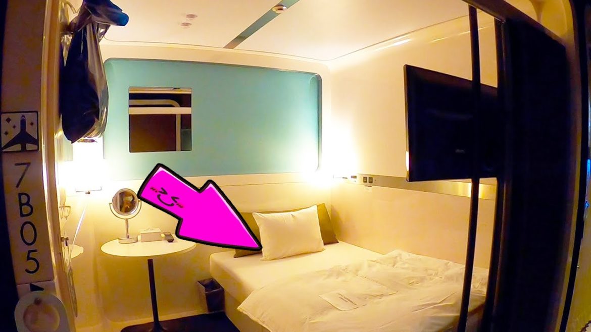 Capsule hotel more luxurious than first class ✈️ [Tokyo solo trip]
