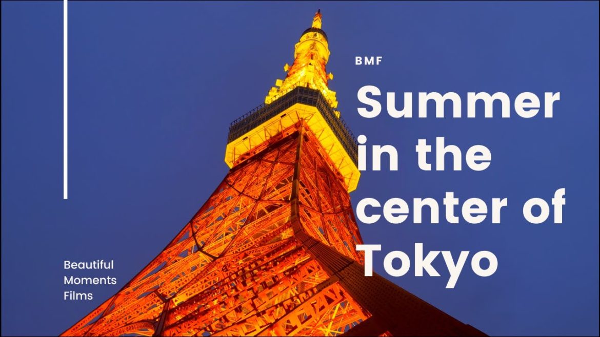 Summer in the center of Tokyo 都心の夏🗼［ Travel, Trip, Walk, Japan, Tokyo, Vlog ］
