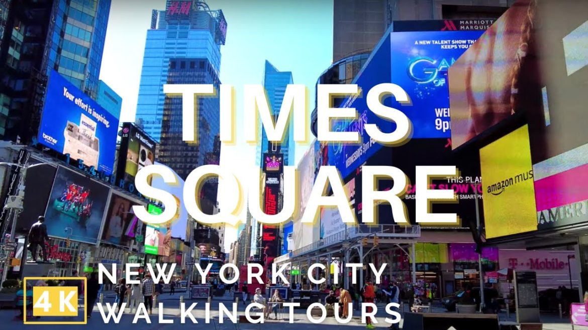 4K NYC Walking Tour | Times Square 4K NYC Walking Tour | Times Square